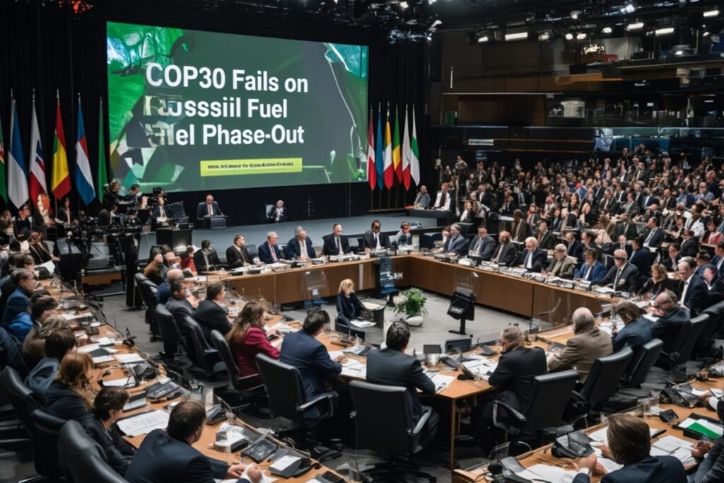 COP30 Fails on Fossil Fuel Phase-Out: What It Means for Global Climate Goals COP30 Fossil Fuel Phase Out Debate