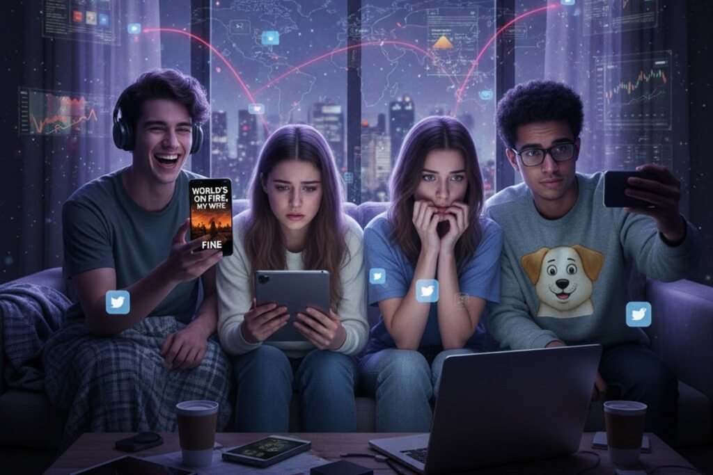 Gen Z Reacts to Global Tensions with Humor and Rising Anxiety Gen Z USA War Reaction to Global Tensions