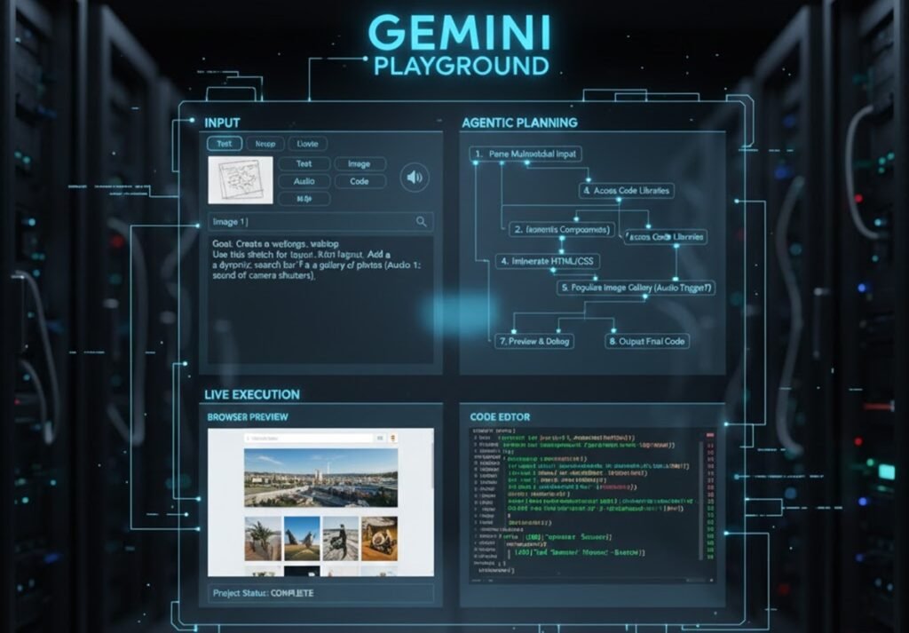 Google’s Gemini Playground: Multimodal Reasoning Goes Agentic Google Gemini Playground Multimodal AI