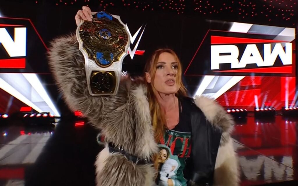 Becky Lynch appears to be scared of 26-year-old star as Intercontinental Title match is made official for Saturday Night’s Main Event