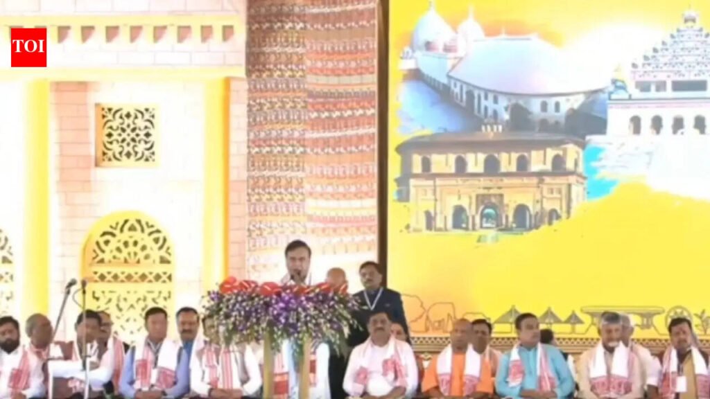 Assam Cm Oath Ceremony: Himanta Biswa Sarma takes oath as Assam CM for second term; PM Modi, Amit Shah present | India News