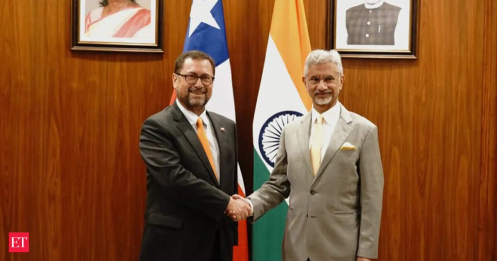 Jaishankar meets Chilean FM Mackenna; discusses trade diversification, multilateral cooperation
