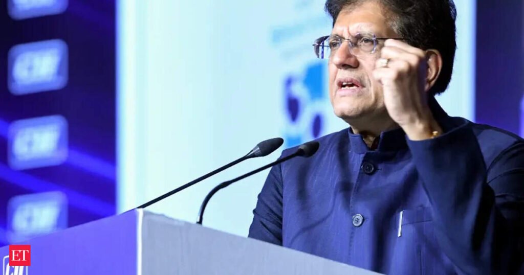 Global turmoil is India’s ‘wake-up call’ to cut import dependence: Piyush Goyal