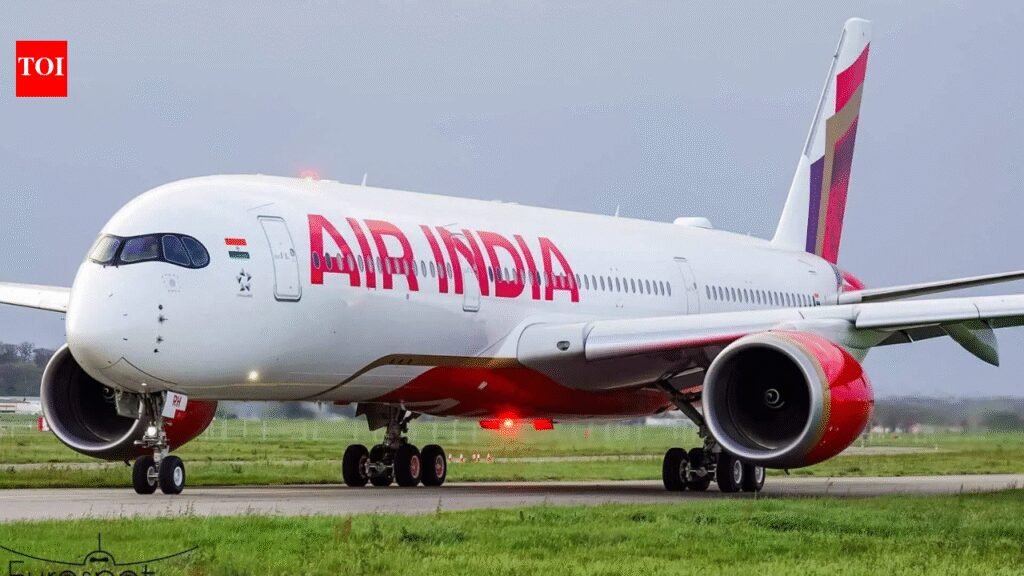 AI plane’s tail scrapes runway while going around at Bengaluru | India News