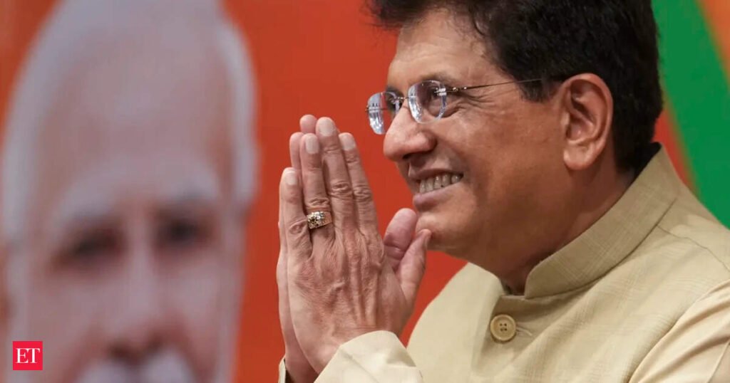 Piyush Goyal to visit Canada next week with 150-member industry delegation; trade talks on agenda