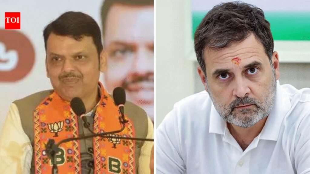 ‘Mungerilal ke haseen sapne’: CM Fadnavis mocks Rahul Gandhi’s remark predicting NDA’s fall as mere ‘daydream’ | India News