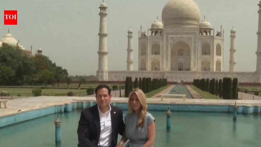 Iran throws architectural shade on Marco Rubio’s hot Taj Mahal visit | India News