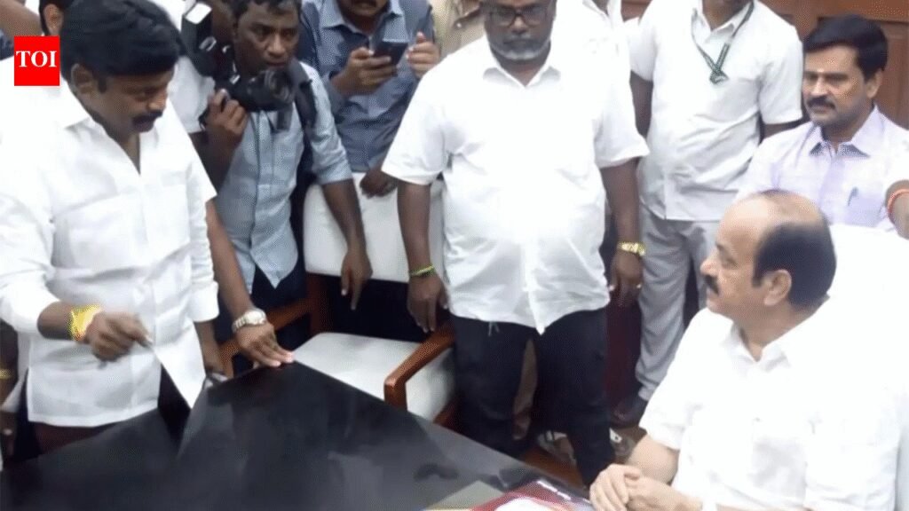 Aiadmk Crisis: AIADMK political crisis: Speaker accepts fourth MLA’s resignation in a fresh setback; party strength drops to 43 | India News