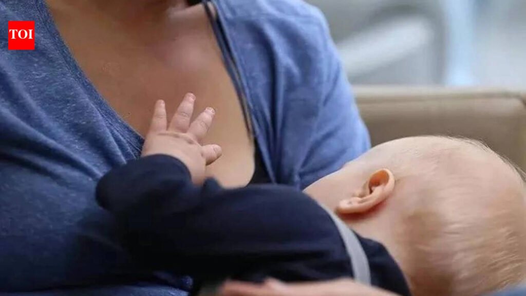 Breastfeeding rates for infants have fallen sharply, shows NFHS | India News
