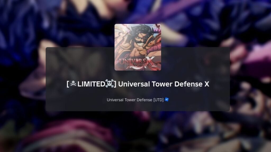 Universal Tower Defense X Strongest Swordsman (Mihawk) guide
