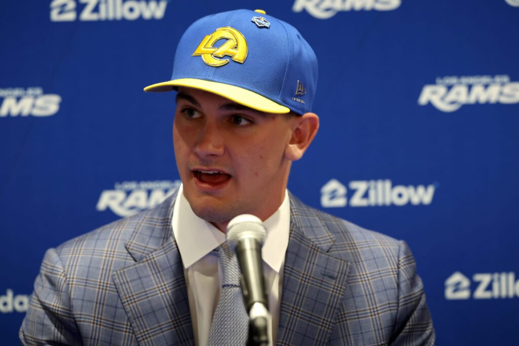 Sean McVay refuses to name Ty Simpson while explaining Rams’ polarizing first-round QB decision in 2026 NFL Draft