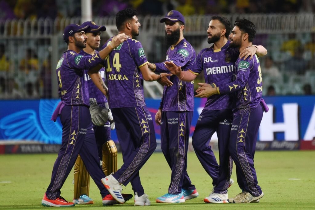 How can KKR qualify for playoffs after 4-wicket win vs MI?
