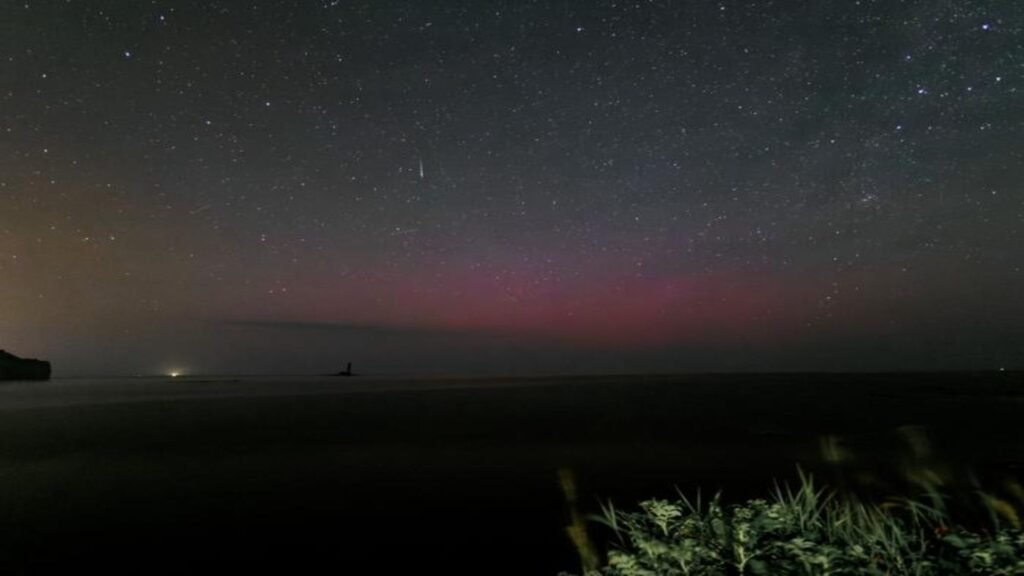 Unusual red northern lights over Japan suggest some solar storms are stronger than we thought