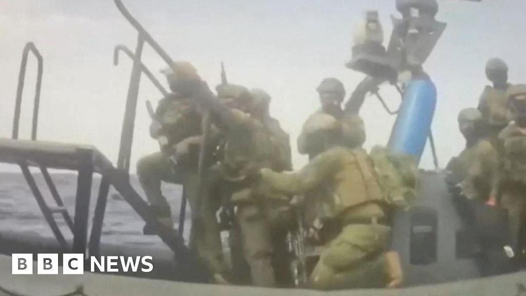 Israeli forces boarding Gaza-bound flotilla near Cyprus, activists say