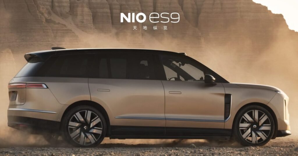 NIO launches ES9 flagship SUV: China’s largest EV, starting at $54K with BaaS