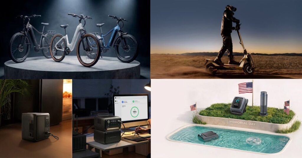 Ride1Up’s three VORSA modular multi-use e-bikes from $1,395, Navee Memorial Day Sale restocks UT5 Ultra X electric superscooter, more