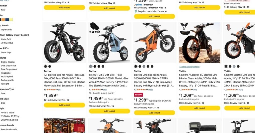 Amazon to stop selling ‘hooligan bikes’ in California after investigation