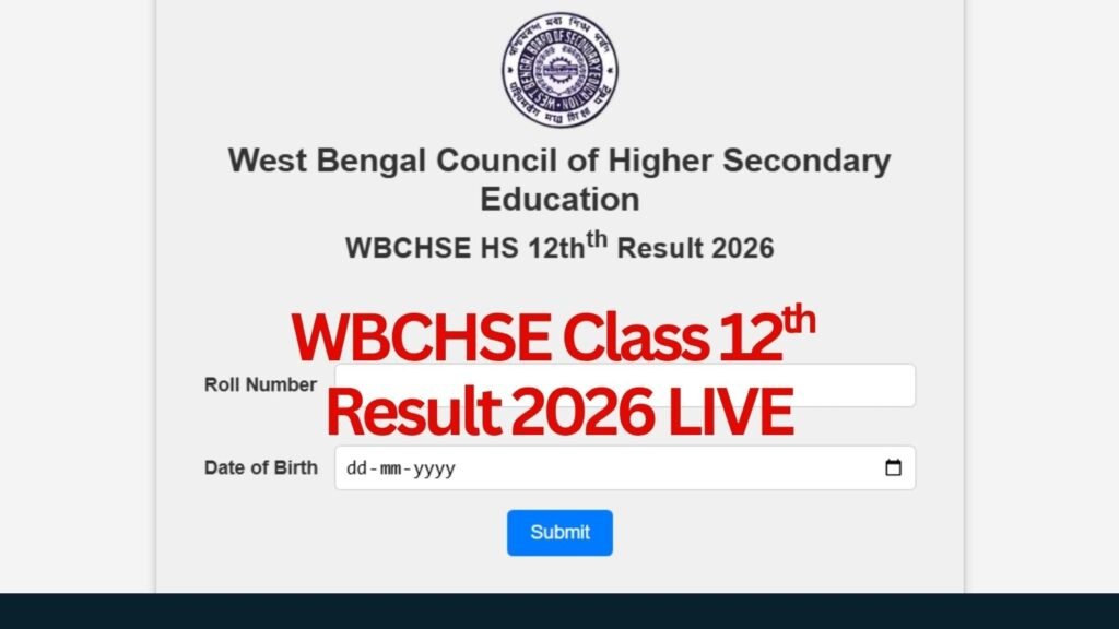 West Bengal Board Uchch Madhyamik HS Result 2026 at result.wb.gov.in, wbchse.wb.gov.in