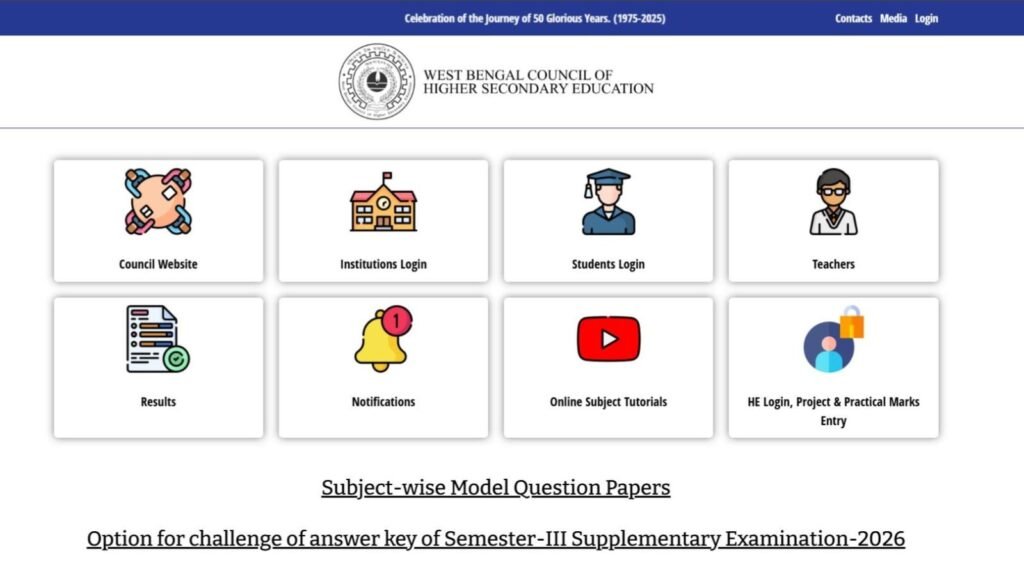 result.wb.gov.in, West Bengal WBCHSE HS Class 12th Result 2026 Official Website Direct Link at wbchse.wb.gov.in