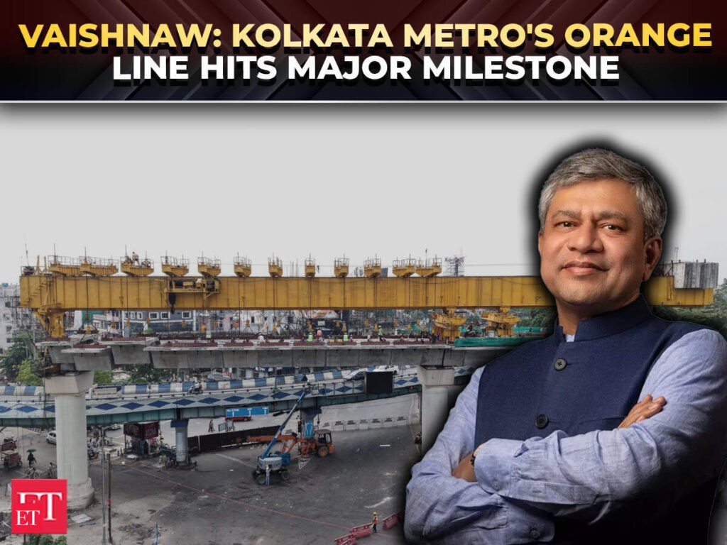 Ashwini Vaishnaw announces breakthrough in Kolkata Metro’s Orange Line; says TMC stalled for years – The Economic Times Video