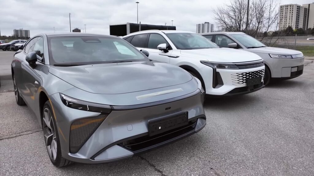 First Chinese EVs Land In Canada