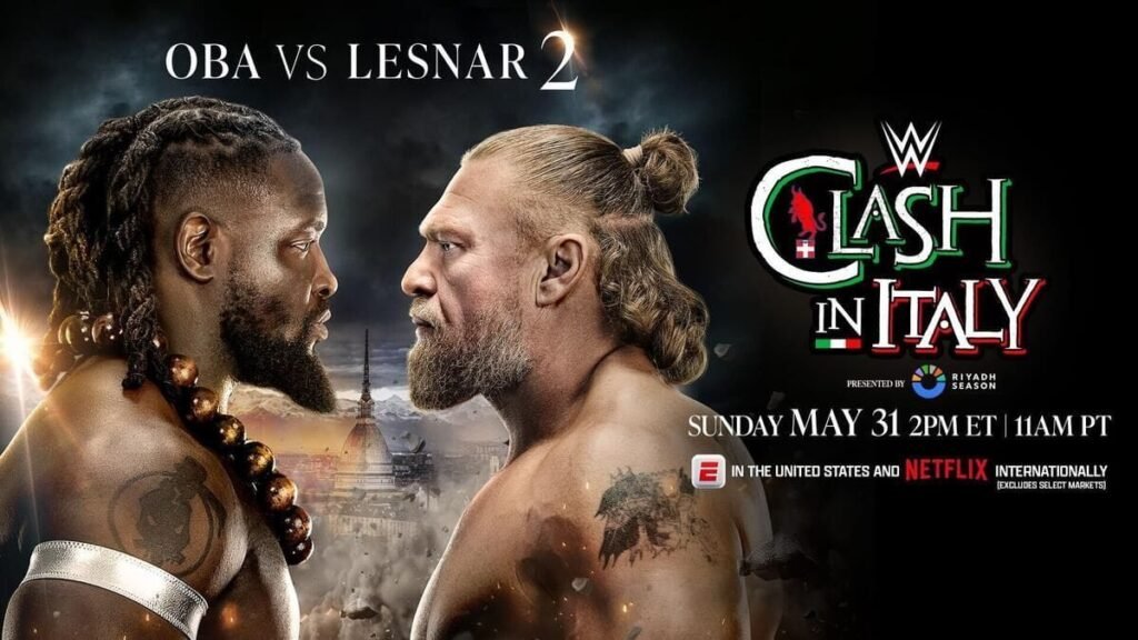 Result of Oba Femi vs. Brock Lesnar at WWE Clash in Italy predicted by major star