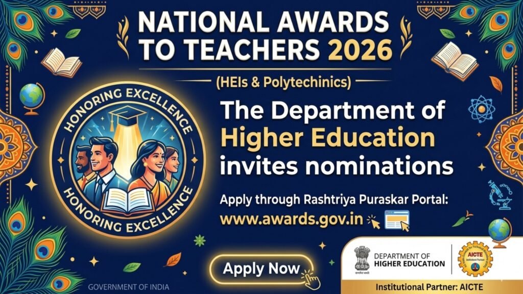 Education Ministry invites nominations for National Teachers Awards | Education News
