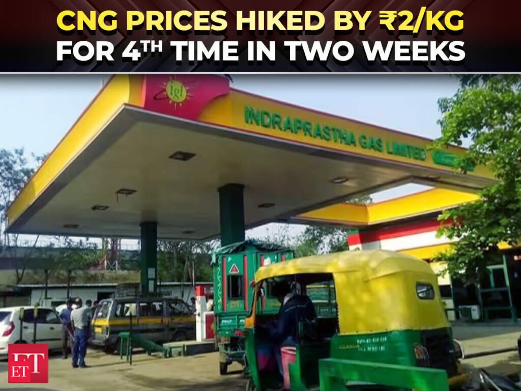 India raises CNG prices by Rs 2/kg across key regions for fourth time in two weeks – The Economic Times Video