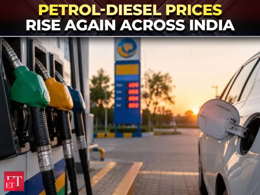 Petrol, diesel prices hiked by 87-91 paise per litre for third time in eight days – The Economic Times Video