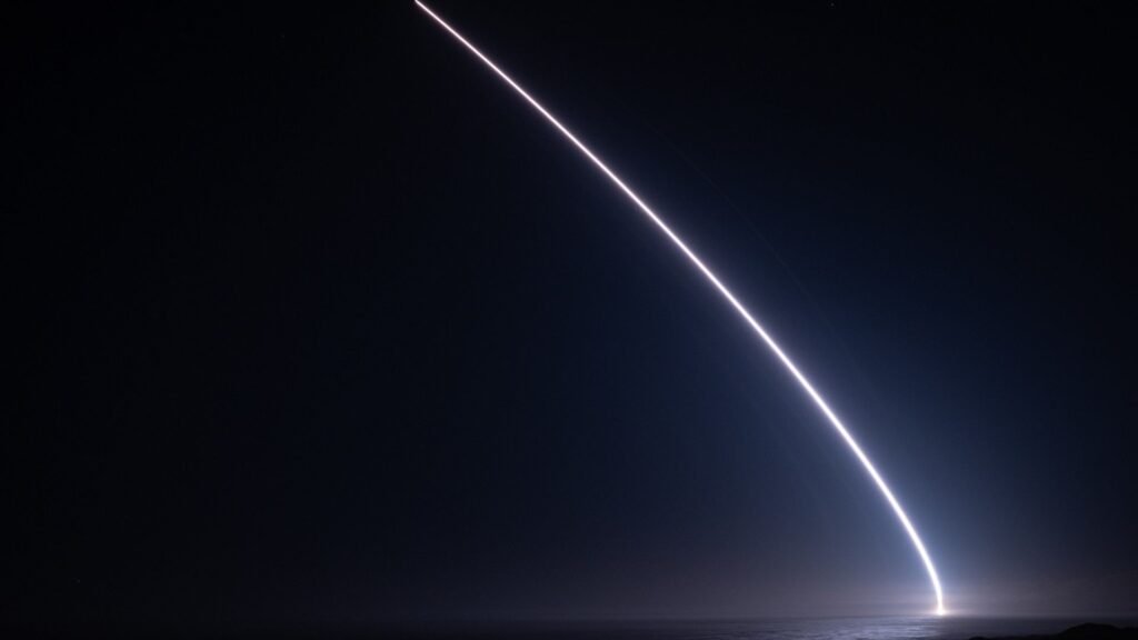 US military test-launches nuclear-capable ICBM from California (photos)