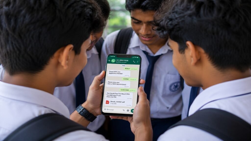 How to check results on WhatsApp?