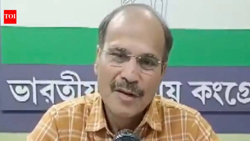 ‘Do ghaz ki doori’: Adhir Ranjan Choudhary invokes PM Modi’s Covid-era slogan on BJP keeping distance from rebel Trinamool MLAs | India News