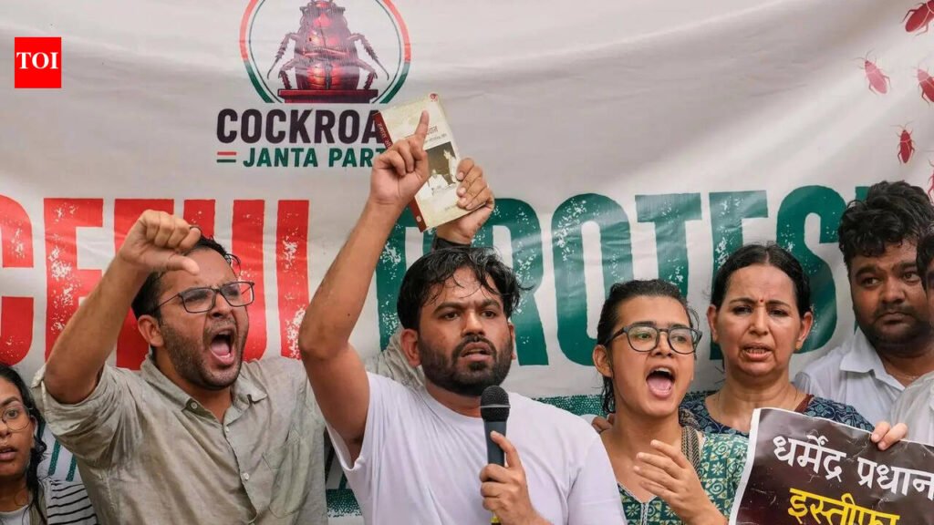 ‘Trailer of what is coming next’: CJP says ‘cockroaches showed their strength’ in first protest demanding education minister’s resignation | India News