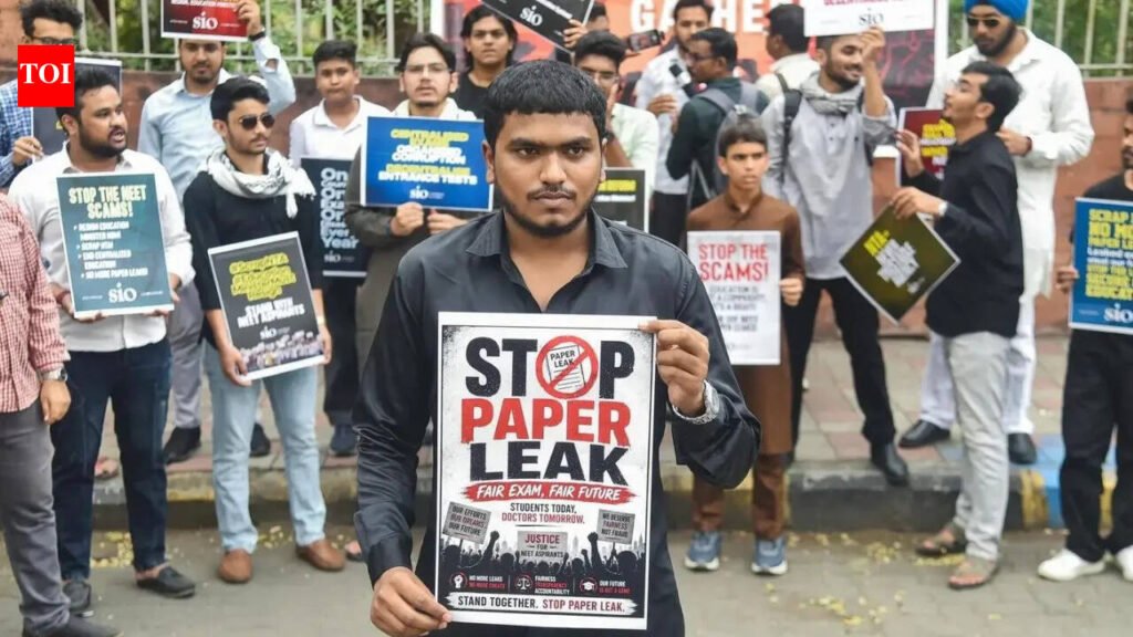 NEET paper setters to be in lockdown till re-exam | India News