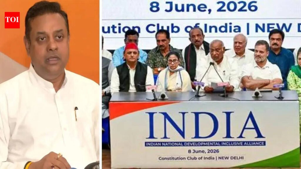 ‘Meetings may soon be held in a car’: BJP mocks INDIA bloc huddle over missing members | India News