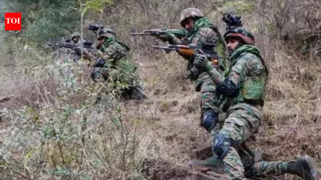 Army troops fire at suspected Pak drone along LoC in J&K’s Poonch | India News