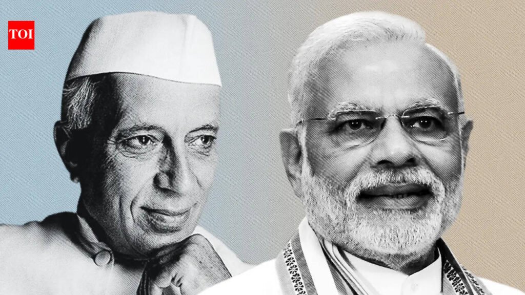 Modi surpasses Nehru as longest-serving elected PM: Tracing the road to 4,399 days in 12 charts | India News