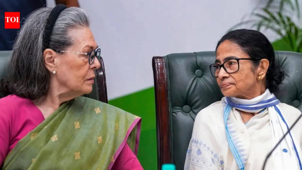 Merger rumours swirl after Congress-TMC huddles; Trinamool says ‘not happening’ | India News