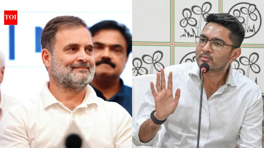 TMC denies any discussion between leadership of both parties about merger with Congress at Rahul-Abhishek meeting | India News