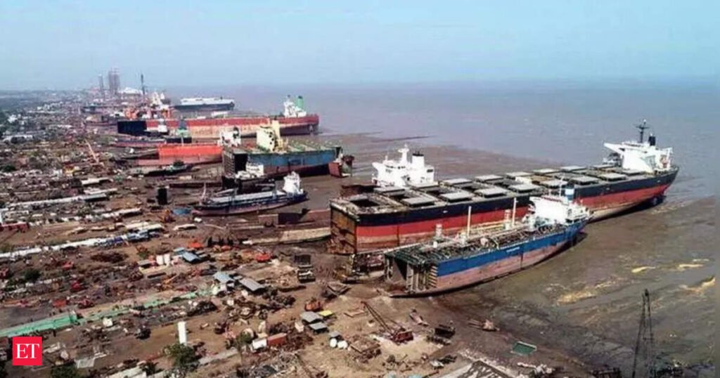 Alang shipbreaking yard, world’s largest, faces worst-ever crisis as vessel arrivals hit record low
