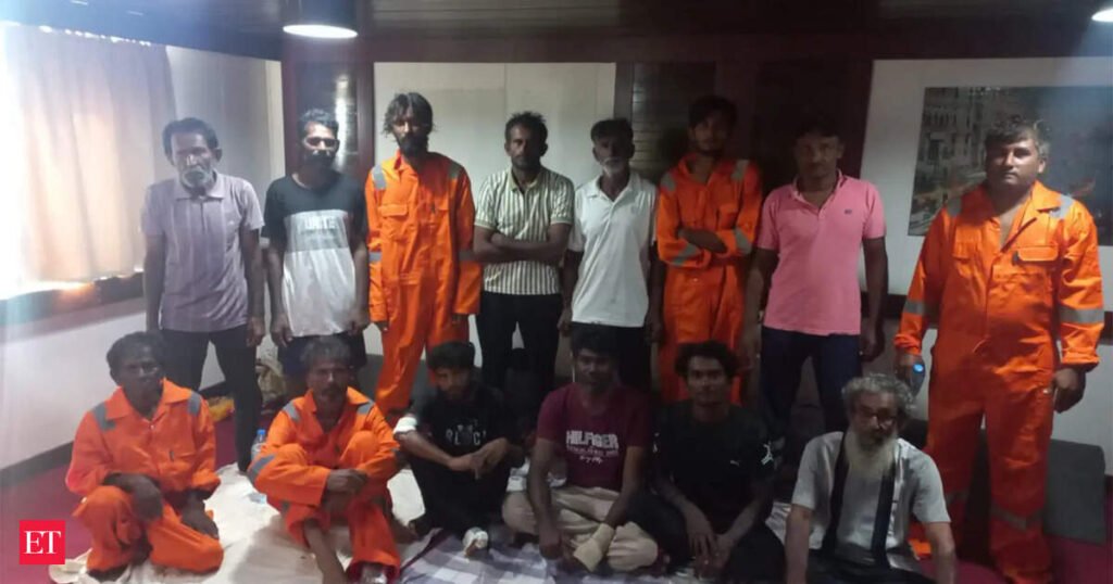 14 Indians aboard MSV Virat 1 successfully rescued, crew heads to Mumbai