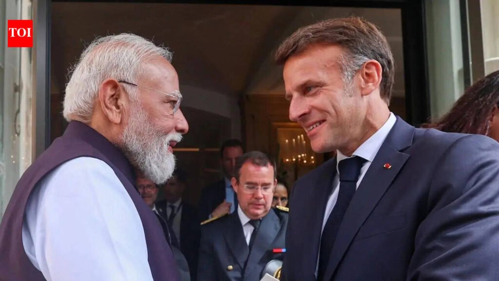 2x trade in 5 years, nuclear cooperation: Modi-Macron Nice meet | India News
