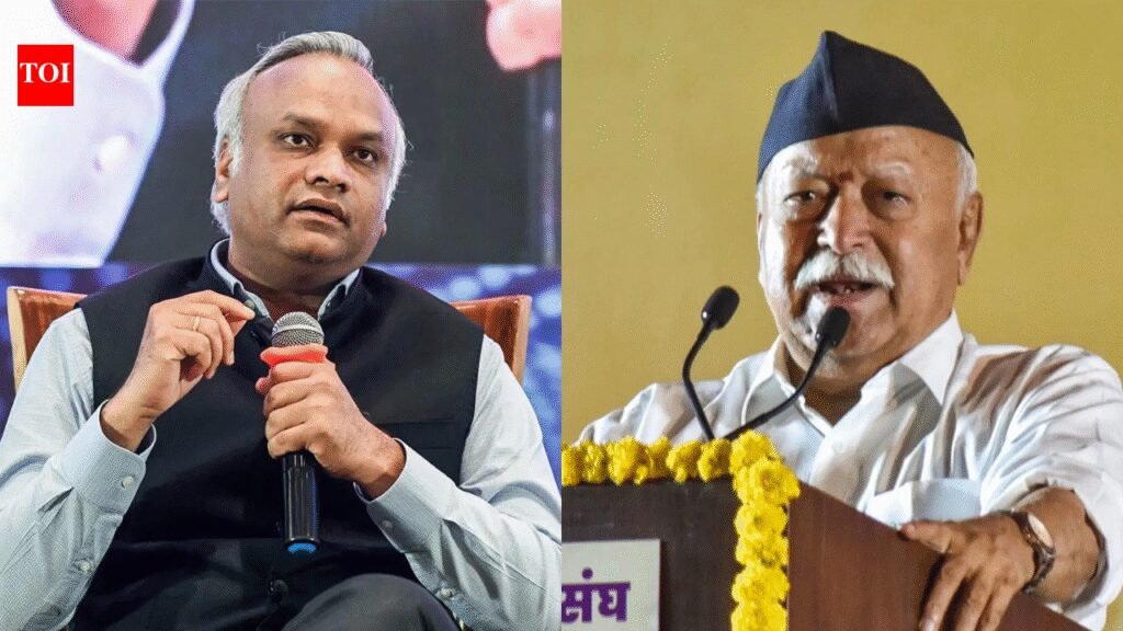 RSS must register, pay taxes: Karnataka minister Priyank Kharge writes to Mohan Bhagwat | India News