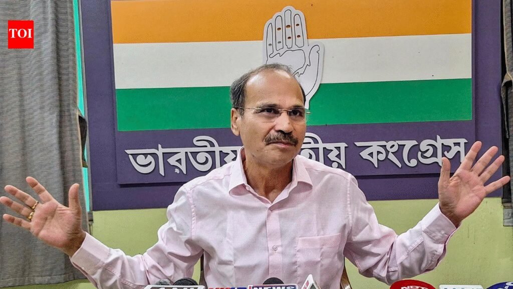 ‘Not just people, even Bangladeshi parties are infiltrating’: Adhir Ranjan’s swipe at Amit Shah amid TMC crisis | India News