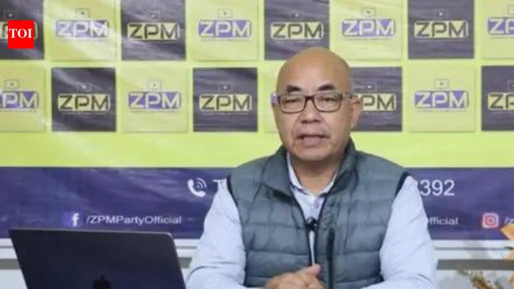 Historic first for Mizoram’s ZPM as K Laltluangkima enters Rajya Sabha | India News