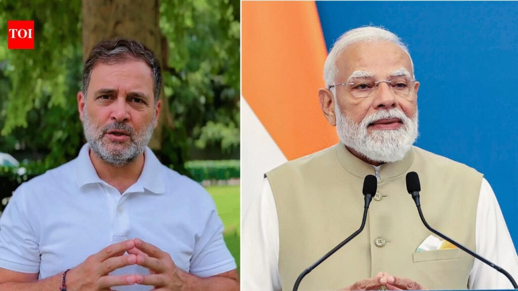 ‘Praying for his good health and long life’: PM Modi wishes Rahul Gandhi on 56th birthday | India News