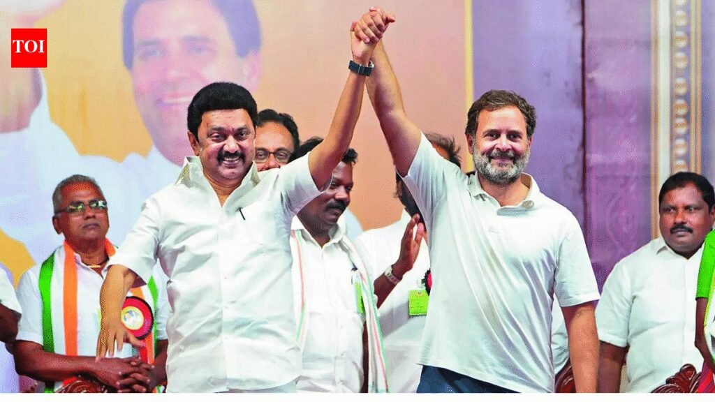 ‘Until we win’: Rahul’s ‘together’ outreach in reply to Stalin’s formal birthday wish | India News