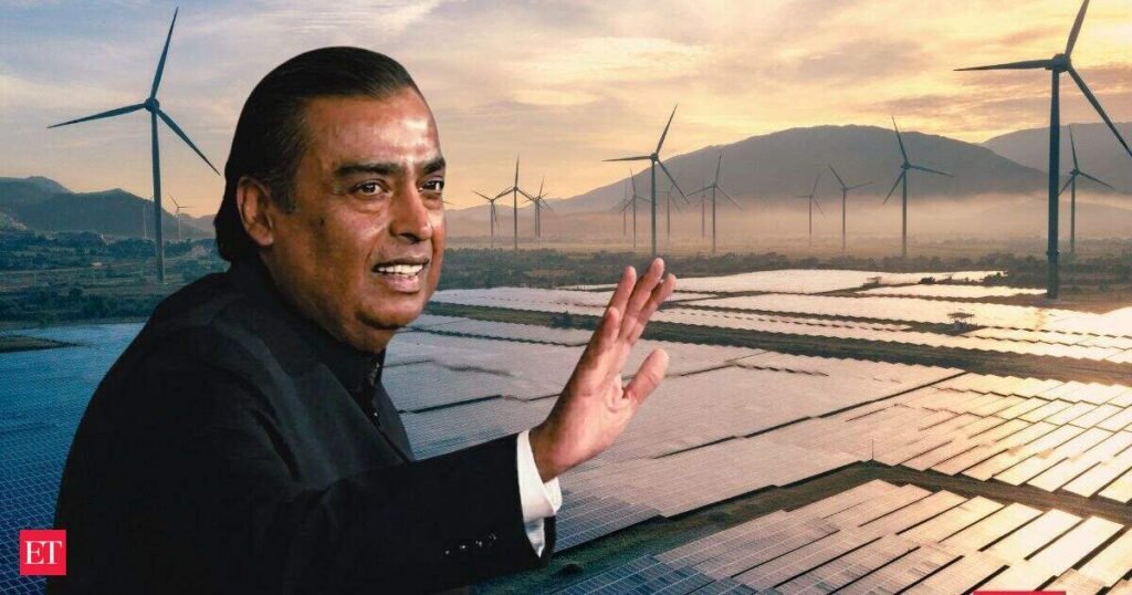 Reliance targets 40 billion units of green power annually; battery gigafactory to commission first phase this year