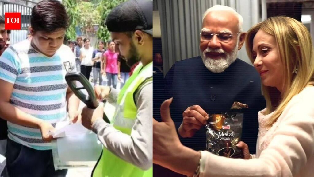 Evening news wrap: NTA says candidate who got Abu Dhabi centre himself selected option; Congress asks PM Modi to ‘learn’ from Meloni, and more | India News
