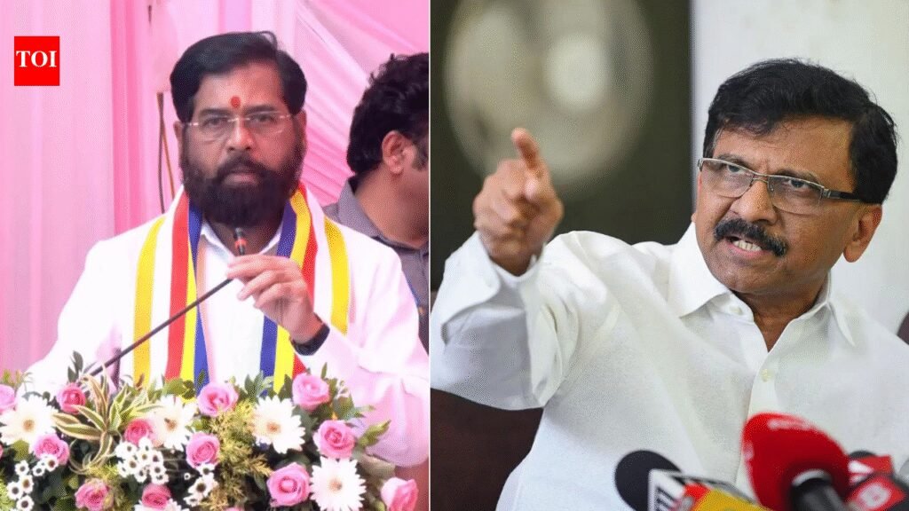 ‘Shinde has undergone Caesarean, gave birth to 6 traitors’: Sanjay Raut’s latest rant as UBT rebels join Shiv Sena | India News